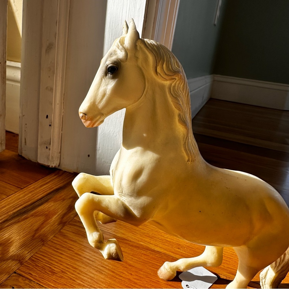 Vintage Breyer Rearing Lipizzan Stallion Alabaster #620 7.5" - Picture 14 of 14